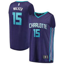 Load image into Gallery viewer, 15-Kemba Walker Charlotte Hornets Jersey Purple - Statement Edition