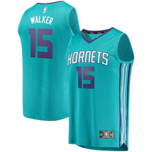 Load image into Gallery viewer, 15-Kemba Walker Charlotte Hornets  Jersey Teal - Icon Edition