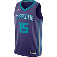 Load image into Gallery viewer, 15-Kemba Walker Charlotte Hornets Swingman Jersey - Statement Edition – Purple