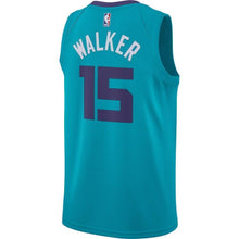 Load image into Gallery viewer, 15-Kemba Walker Charlotte Hornets  Swingman Jersey Teal - Icon Edition