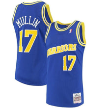 Load image into Gallery viewer, 17-Chris Mullin Golden State Warriors  Hardwood Classics Swingman Jersey - Royal