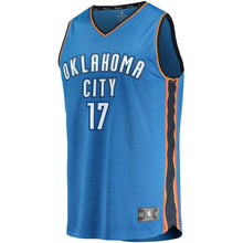 Load image into Gallery viewer, 17-Dennis Schroder Oklahoma City Thunder  Jersey - Icon Edition - Blue