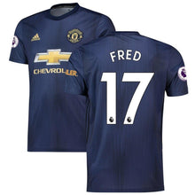Load image into Gallery viewer, 17-Fred Manchester United 2018-19 Third Player Jersey – Navy