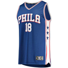 Load image into Gallery viewer, 18-Shake Milton Philadelphia 76ers  Jersey - Icon Edition - Royal