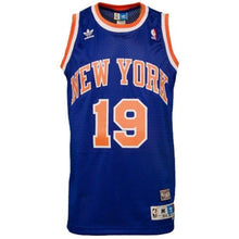 Load image into Gallery viewer, 19-Willis Reed New York Knicks Hardwood Classics Soul Swingman Throwback Jersey - Blue