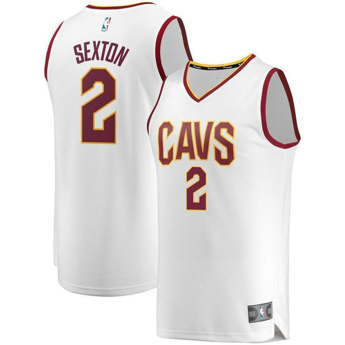 2-Collin Sexton Cleveland Cavaliers Jersey – Association Edition – White