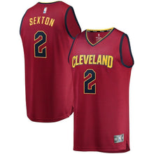Load image into Gallery viewer, 2-Collin Sexton Cleveland Cavaliers Jersey Wine - Icon Edition