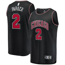 Load image into Gallery viewer, 2-Jabari Parker Chicago Bulls Jersey Black - Statement Edition