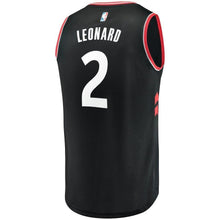 Load image into Gallery viewer, 2-Kawhi Leonard Toronto Raptors Jersey - Statement Edition - Black
