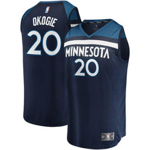 Load image into Gallery viewer, 20-Josh Okogie Minnesota Timberwolves Jersey - Icon Edition - Blue