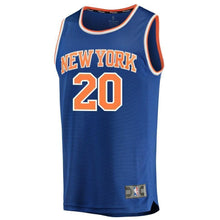 Load image into Gallery viewer, 20-Kevin Knox New York Knicks  Jersey - Icon Edition - Blue