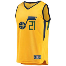 Load image into Gallery viewer, 21-Erik McCree Utah Jazz  Player Jersey Gold - Statement Edition