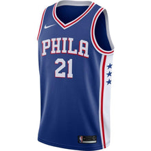 Load image into Gallery viewer, 21-Joel Embiid Philadelphia 76ers Swingman Jersey Blue - Icon Edition