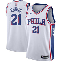 Load image into Gallery viewer, 21-Joel Embiid Philadelphia 76ers Swingman Jersey White - Association Edition