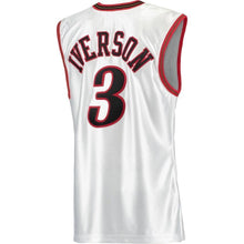 Load image into Gallery viewer, 3-Allen Iverson Philadelphia 76ers 2001 Hardwood Classics Authentic Jersey - White