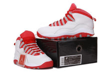 Load image into Gallery viewer, Air Jordan Retro 10 "steel" White/Red