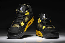 Load image into Gallery viewer, The Air Jordan 4 Retro Yellow/Black
