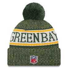 Load image into Gallery viewer, Green Bay Packers New Era 2019 Cold Weather Knit Hat – Green
