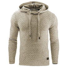 Load image into Gallery viewer, 2019 New Casual Hoodie Men'S Hot Sale Plaid Jacquard Hoodies