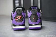 Load image into Gallery viewer, Travis Scott x Air Jordan 4 Purple