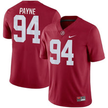 Load image into Gallery viewer, Da'Ron Payne Alabama Crimson Tide Game Jersey – Crimson