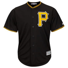 Load image into Gallery viewer, Starling Marte Pittsburgh Pirates Majestic Alternate  Jersey - Black/White