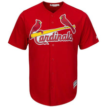 Load image into Gallery viewer, Yadier Molina St. Louis Cardinals Majestic Cool Base Player Jersey - Scarlet/White