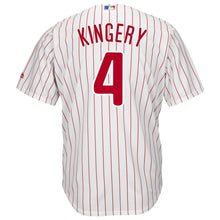 Load image into Gallery viewer, Scott Kingery Philadelphia Phillies Majestic Official Cool Base Player Jersey – White/Red