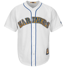 Load image into Gallery viewer, Edgar Martinez Seattle Mariners Majestic Cooperstown Collection Cool Base Player Jersey – White