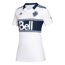 Load image into Gallery viewer, Inbeom Hwang Vancouver Whitecaps FC Women's 2019 Hoop Player Jersey – White