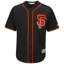 Load image into Gallery viewer, Joe Panik San Francisco Giants Majestic Alternate 2017 Cool Base Player Jersey - Black