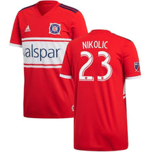 Load image into Gallery viewer, Nemanja Nikolic Chicago Fire 2018 Primary Player Jersey – Red