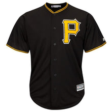 Load image into Gallery viewer, Jon Jaso Pittsburgh Pirates Majestic Alternate Cool Base Player Jersey - Black