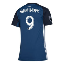 Load image into Gallery viewer, Zlatan Ibrahimovic LA Galaxy Women's 2019 Secondary Player Jersey – Navy